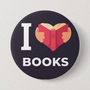Book Lovers Button
