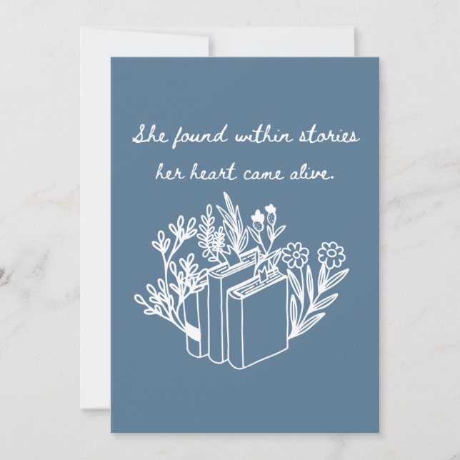 Book Lovers' Card (Front)
