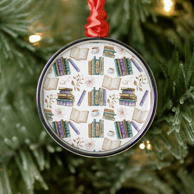 Book Lovers Christmas Ornament Keepsake (Tree)