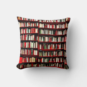 Book Lover's Christmas Pillow