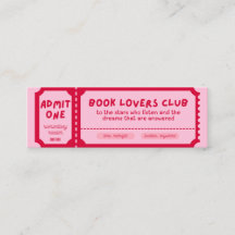 BOOK LOVERS CLUB – Bookmark ❤️