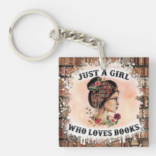 Book Lover's Delight Key Ring