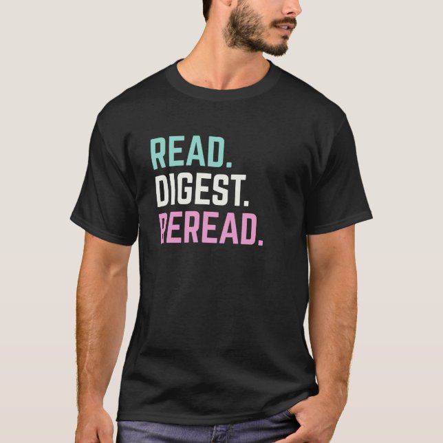 Book Lovers & Education Enthusiast Tee (Front)
