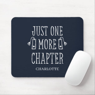 Book Lovers Funny Saying Personalized Mouse Pad
