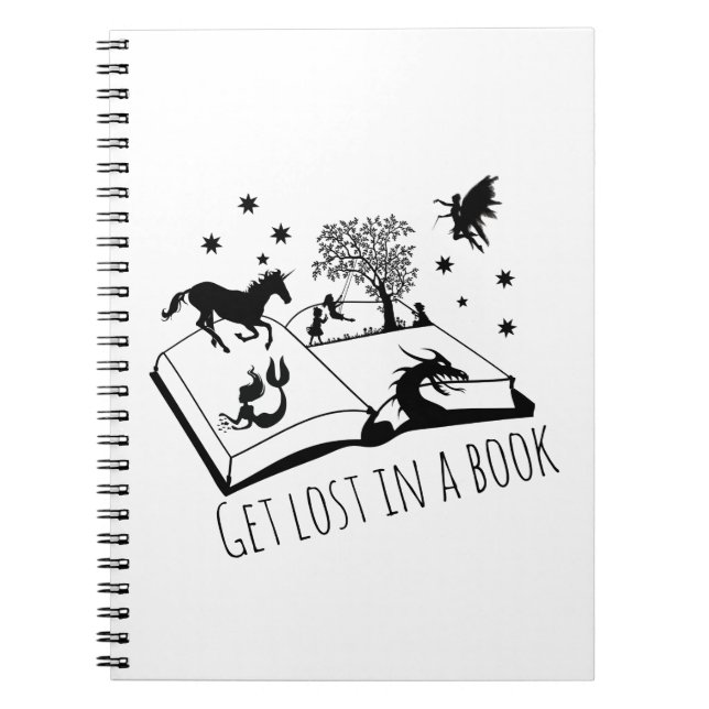 Book Lovers Get Lost in a Book Art (Front)