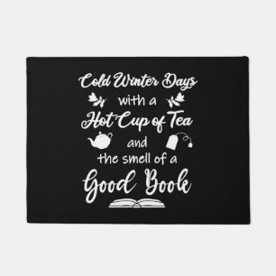 Book Lovers Gifts Christmas Reading Doormat