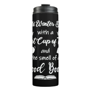 Book Lovers Gifts Christmas Reading Thermal Tumbler
