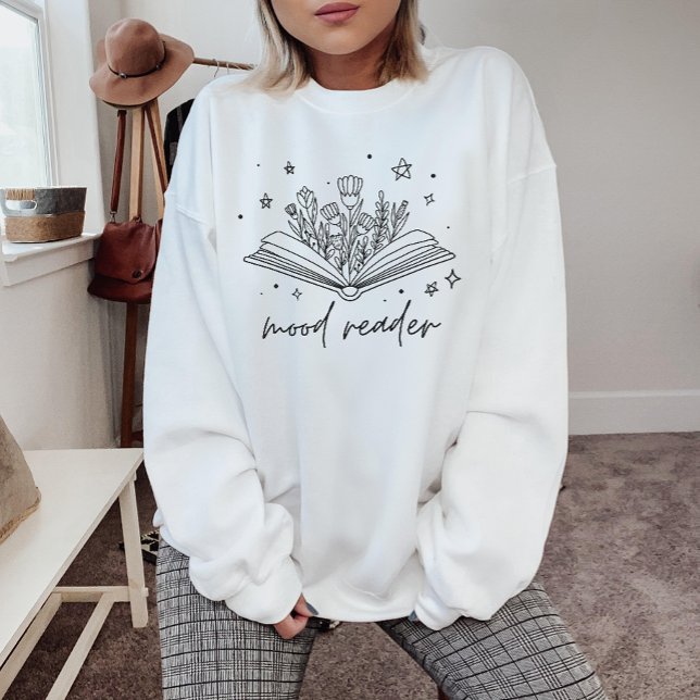 Book Lovers Mood Reader Aesthetic Sweatshirt (Creator Uploaded)