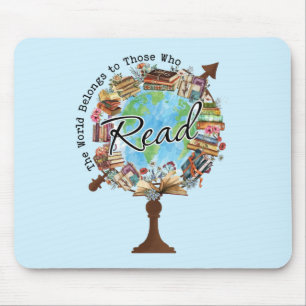 Book Lovers Mouse Pad