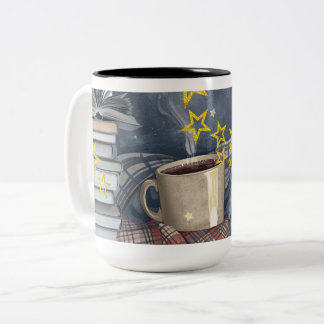 Book lovers mug/reader/college/school/teacher/ Two-Tone coffee mug