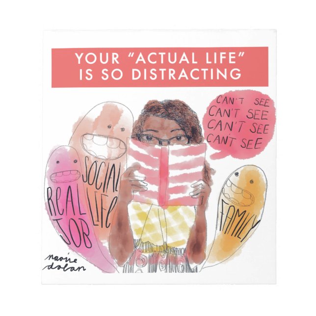 Book-Lovers Notepad (Front)