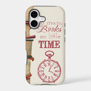 Book Lovers phone case "So many books"