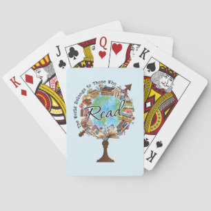Book Lovers Playing Cards
