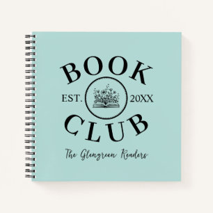 Book Lovers Reading Club Personalised Notebook