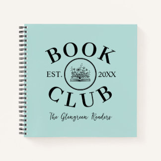 Book Lovers Reading Club Personalised Notebook