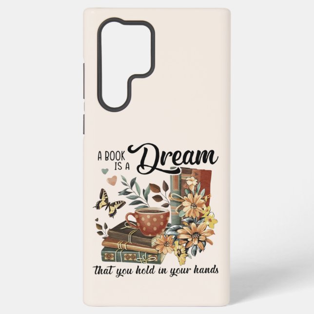 Book Lovers Samsung Galaxy S22 Ultra Case (Back)