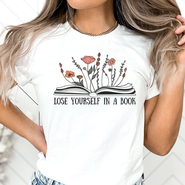 Book Lovers Shirt, Lose Yourself in a Book T-Shirt (Creator Uploaded)
