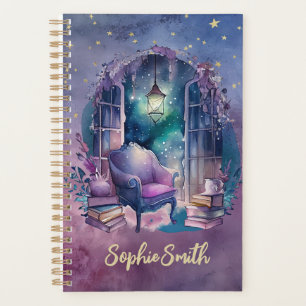 Book Lovers Whimsical Reading Nook Planner
