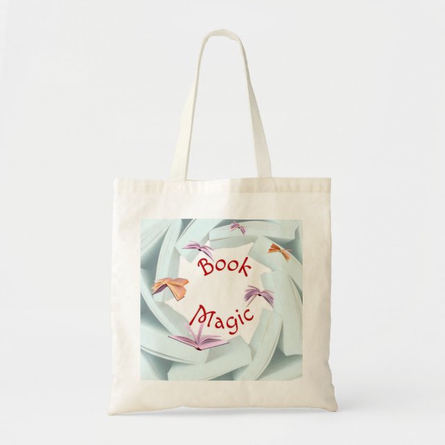Book Magic Tote Bag (Front)