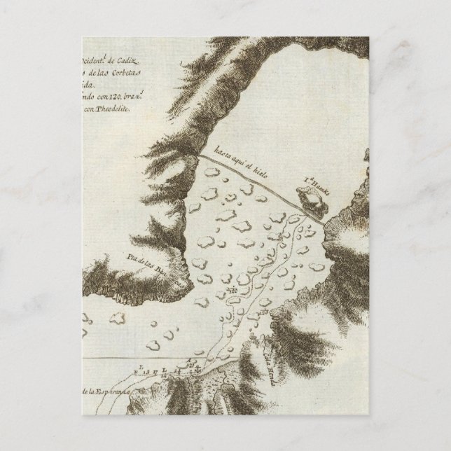 Book Map of Alaska Postcard (Front)
