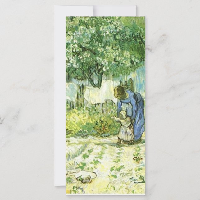book mark, Vincent van Gogh, fine art, sunflower (Front)