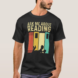 Book Men Women Reading Readers Librarian T-Shirt