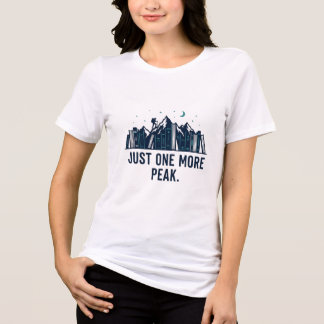 Book Mountain Climber Quote Design Tri-Blend Shirt