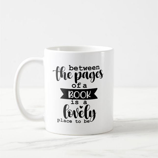 Book Nerd- Book Lovers Coffee Mug (Left)