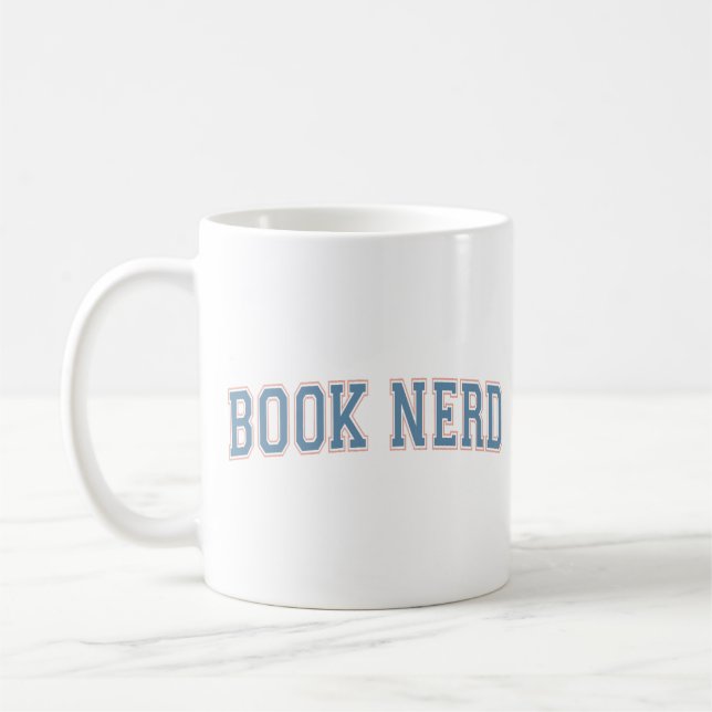 Book Nerd Coffee Mug (Left)