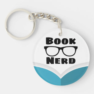 Book Nerd Key Ring