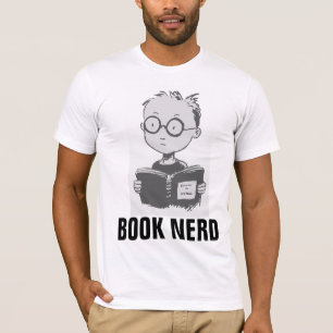 BOOK NERD, Men's T-shirts