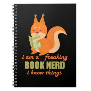 Book Nerd Squirrel