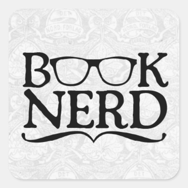 Book Nerd Stickers (Front)