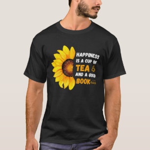 Book Nerd Tea Readers Sayings Girls Love Books T-Shirt