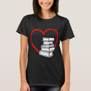 Book Nerd's, Book Lover's Valentine's Day T-Shirt
