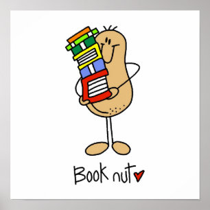 Book Nut T-shirts and Gifts Poster