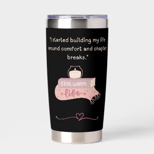 Book Obsessed Reading Water Bottle Insulated Tumbler