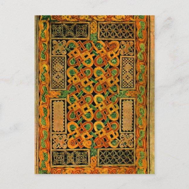 Book of Durrow Postcard (Front)