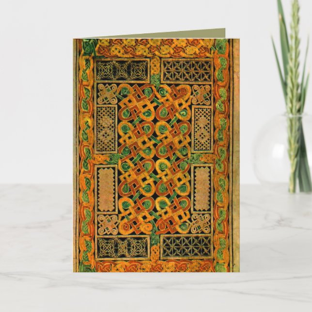 Book of Durrow Thank You Card (Front)