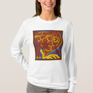 Book Of Kells Celtic Knot Mediaeval Bird T-Shirt