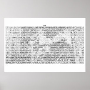 Book of Ruth (complete KJV text) Poster