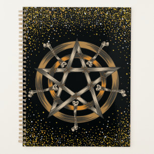 Book of Shadows Spiral Photo Notebook Planner