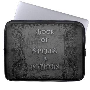 Book of Spells and Potions Laptop Sleeve