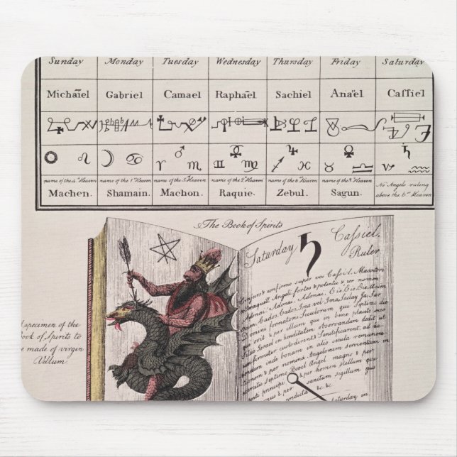 Book of Spirits Mouse Pad (Front)