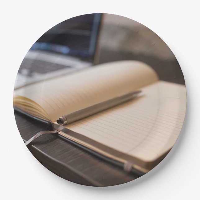 book paper plate (Front)