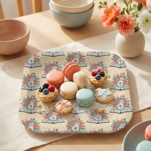 Book Paper Plates