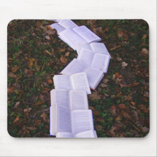 Book Path Reading Reader Mouse Pad