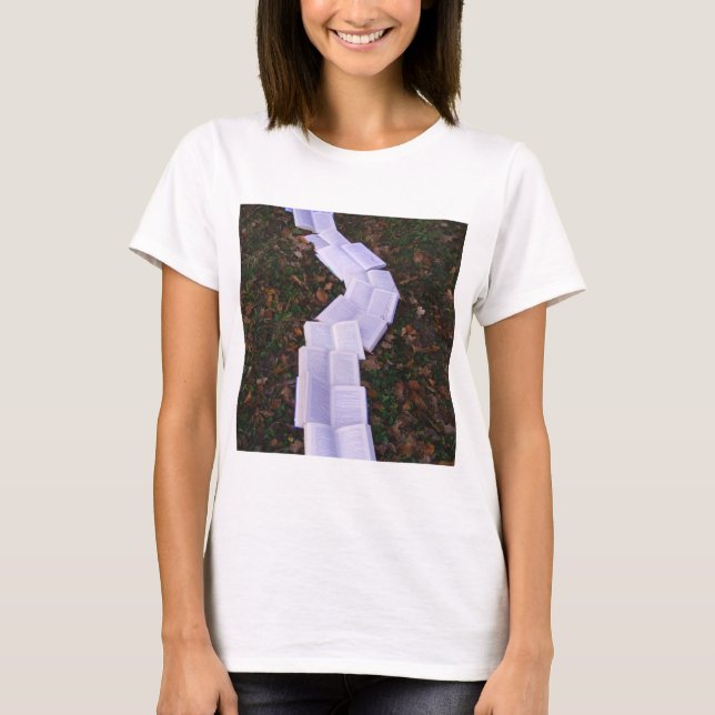 Book Path Reading Reader T-Shirt (Front)