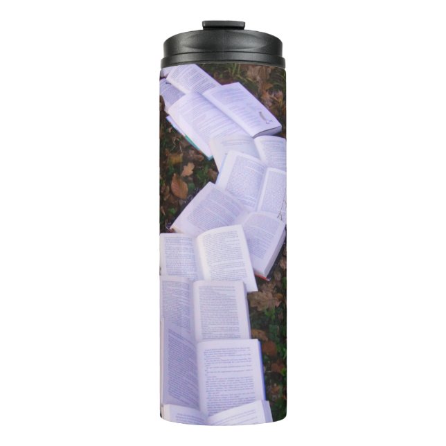 Book Path Reading Reader Thermal Tumbler (Front)