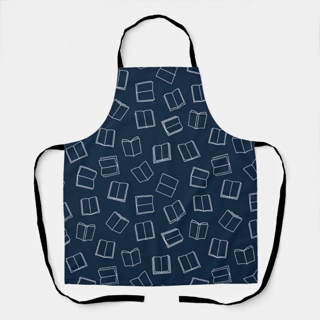 Book pattern apron (Front)